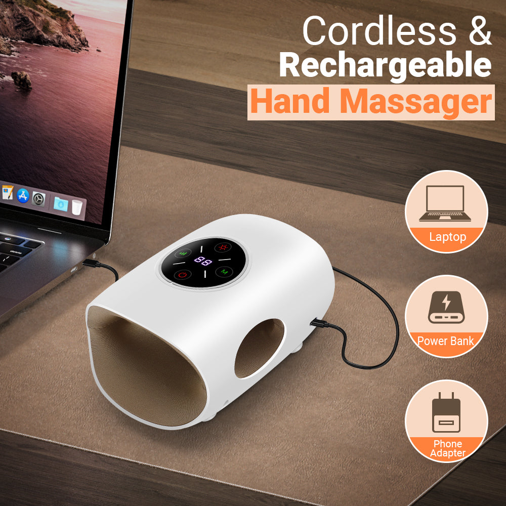 Hand Massager with Heat and Compression