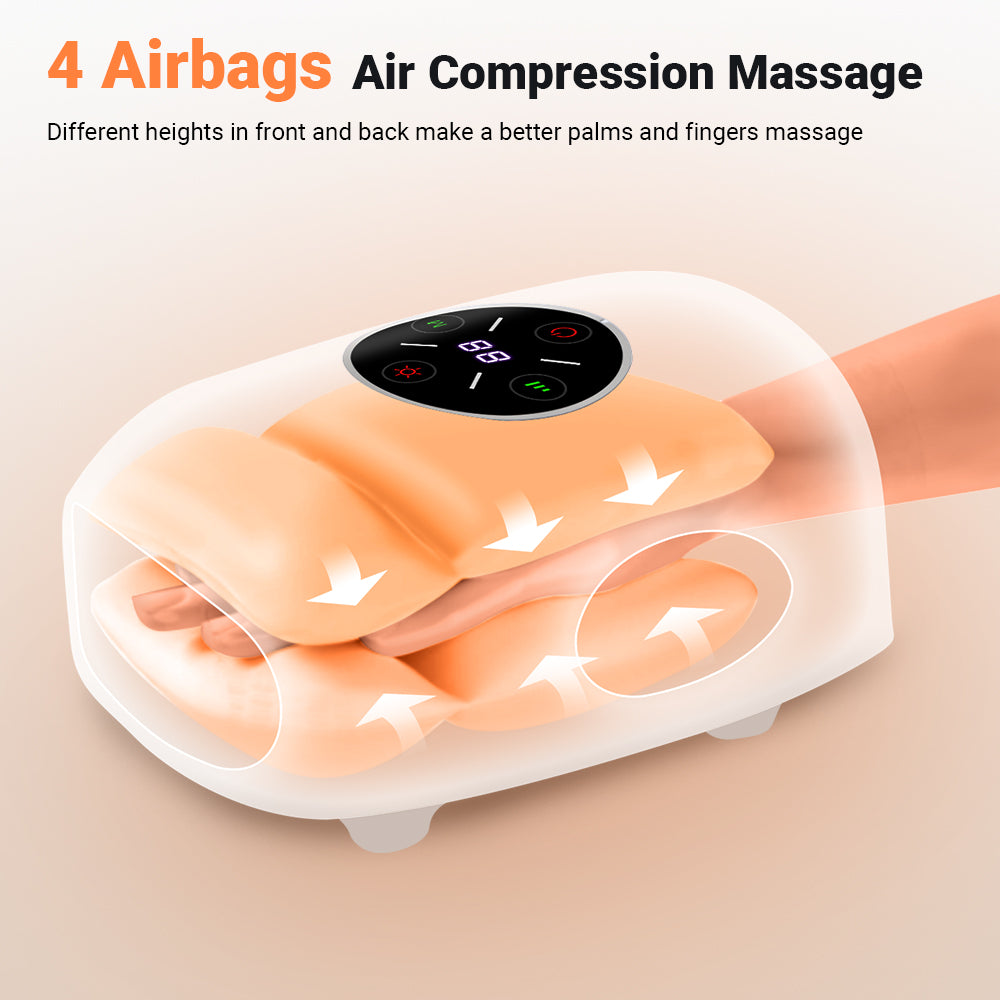 Hand Massager with Heat and Compression